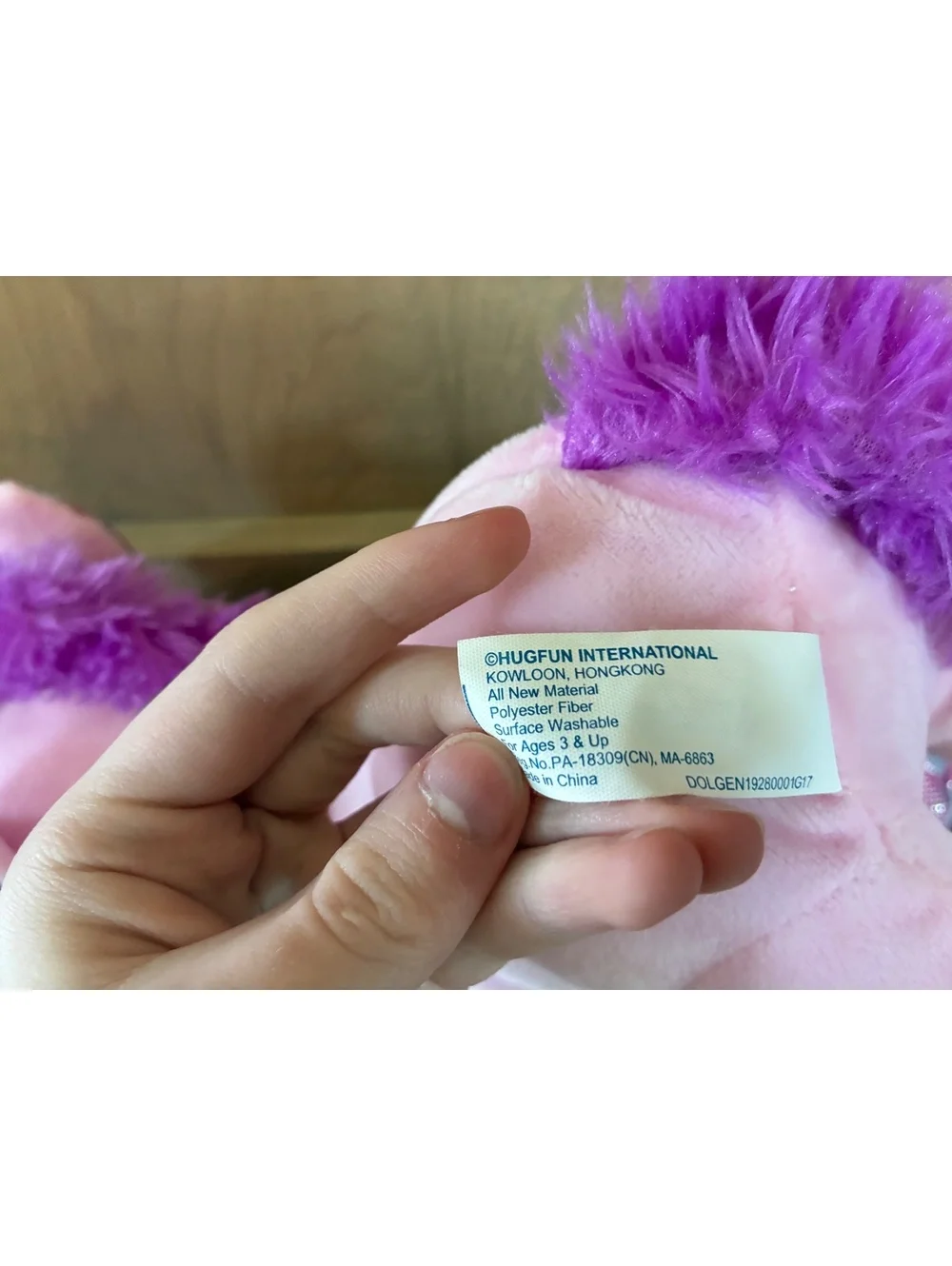 Unicorn Plush Lot-2 HugFun Pink Horse & Unicorn Surprise Rainbow Stuffed Animals